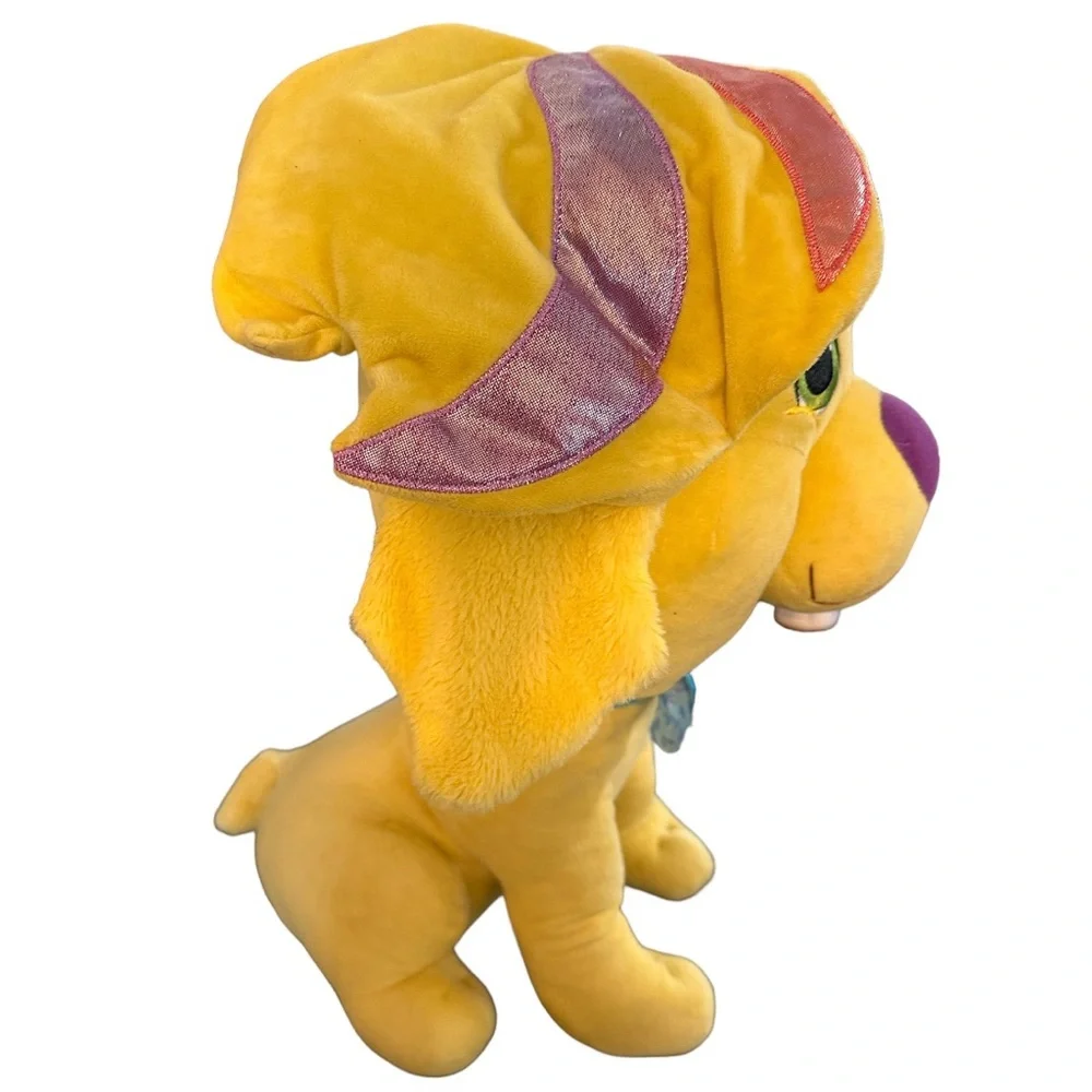 Mattel Nickelodeon Sunny Day Jumbo Doodle Yellow Plush Dog 18